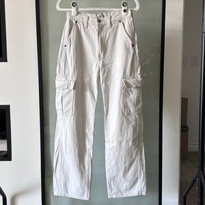 Abercrombie White Jeans